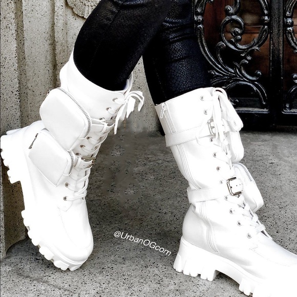 🔥 Double pouch Combat Boots - Picture 2 of 3